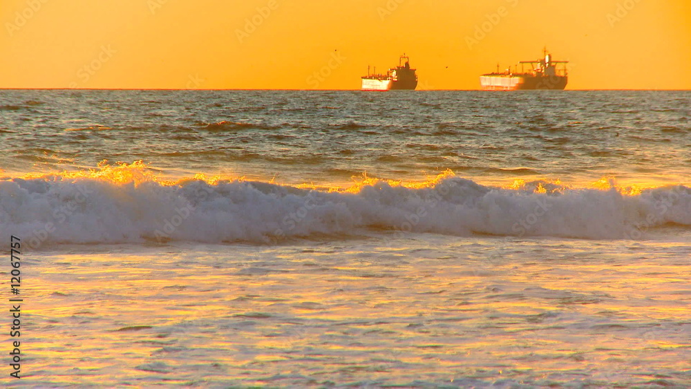 Oil Tankers In The Pacific Oil Tankers In The Pacific