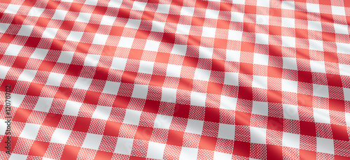 Red Kitchen/Picnic Tablecloth