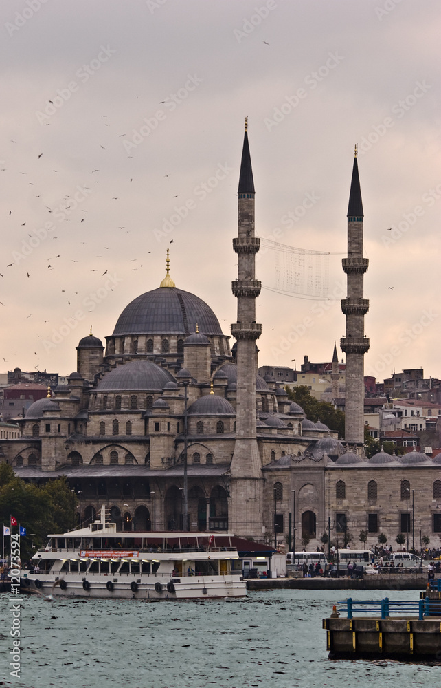 Fototapeta premium The New Mosque in Istanbul Turkey