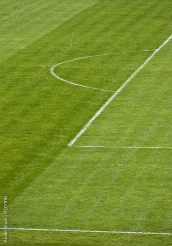 Fototapeta Naklejka Na Ścianę i Meble -  Soccer field and The Lines