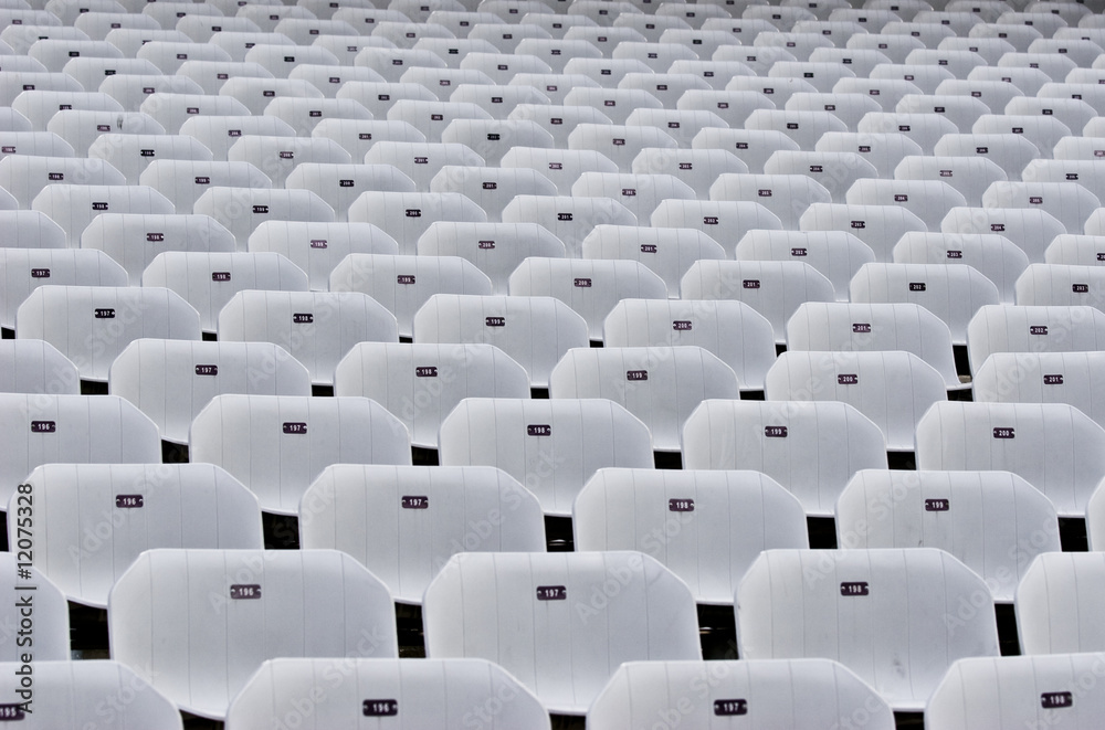Fototapeta premium Empty Seats at the Stadium