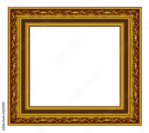 Classic gilt gold moulded art frame