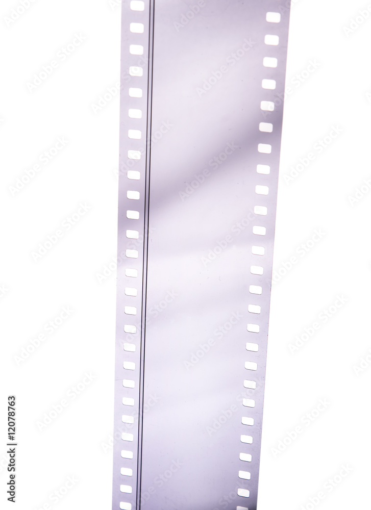 35 mm Film on white