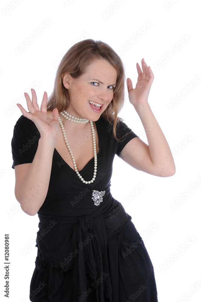 Model Frau Mädchen Fräulein Mode Abendkleid Model Frau Mädchen Fräulein Mode Abendkleid