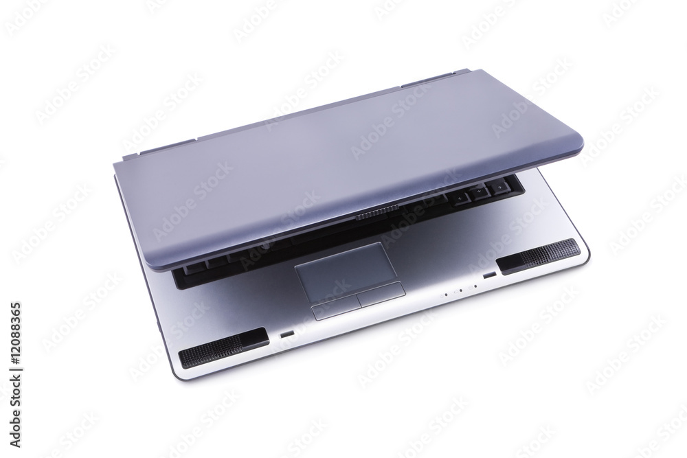 Business laptop isolated on white. No dust or scratches. Business laptop isolated on white. No dust or scratches.