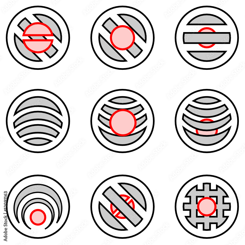 Design elements set. Vector. Design elements set. Vector.