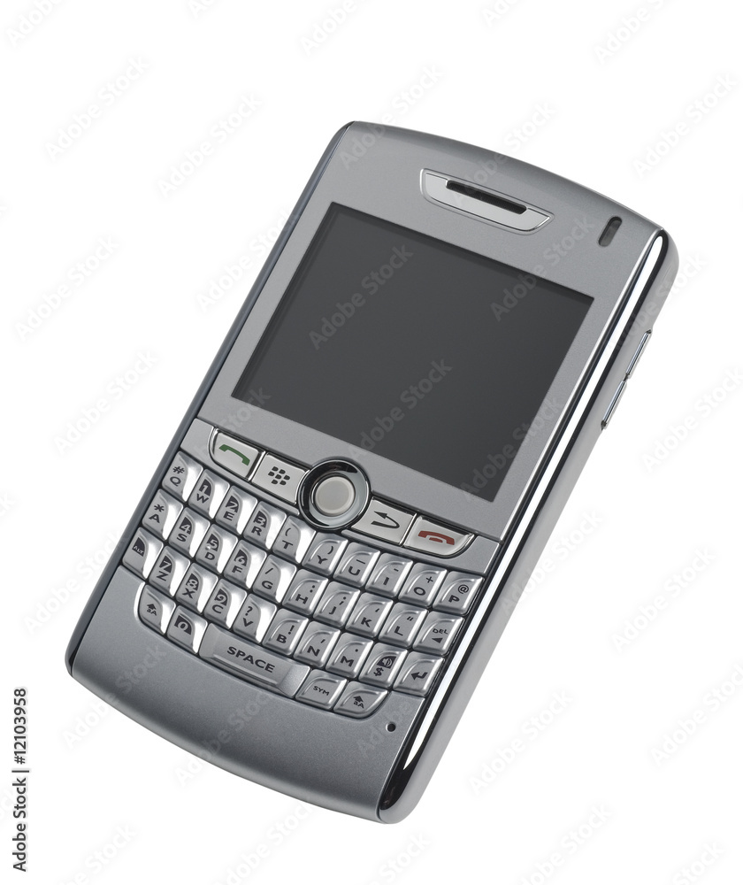Blackberry with clipping path Blackberry with clipping path