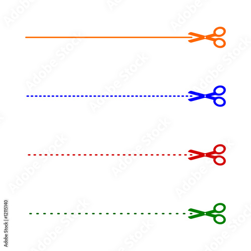 symbol hier entlang schneiden