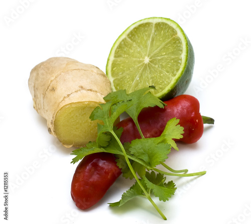 Some core ingredients for Thai cooking