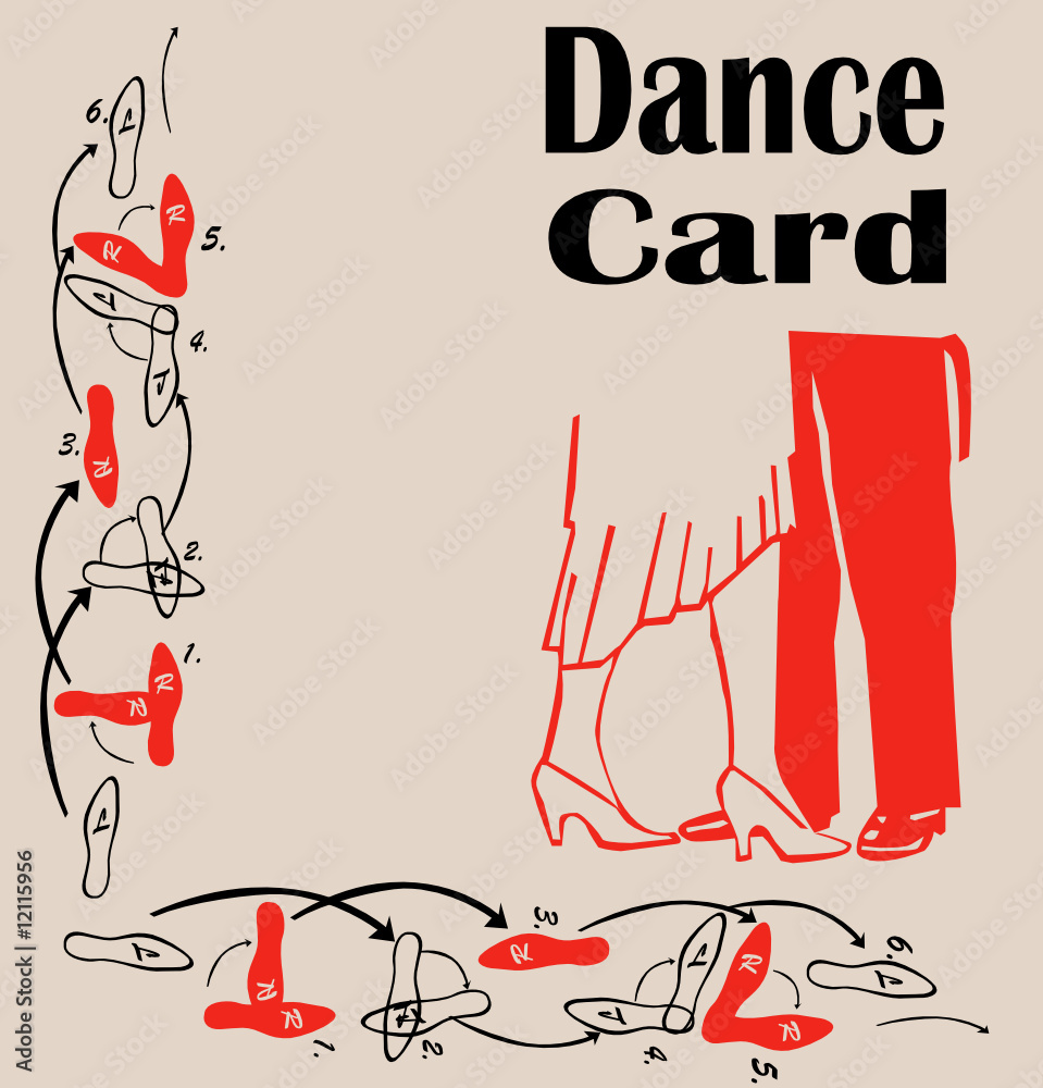 Dance Card Background