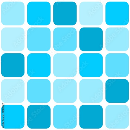 Blue Square Pattern
