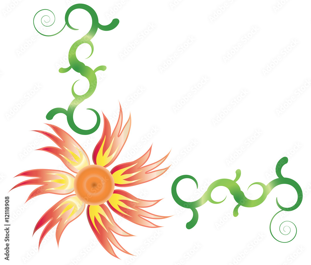 Obraz premium Floral Element