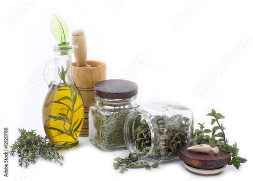 Healing herbs and edible flowers 2