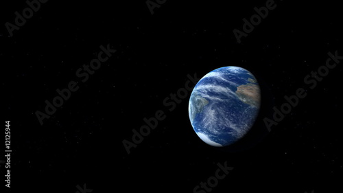 HDTV. Earth motion. There are formats PAL, NTSC