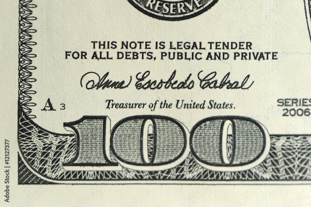 Obraz premium Dollar - close up