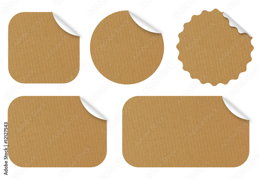 Sticker kraft (x5) Sticker kraft (x5)
