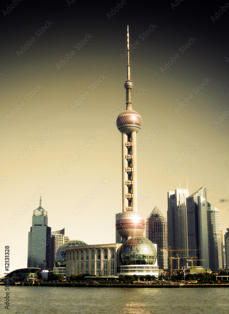 Shanghai (China) - Pudong Skyline