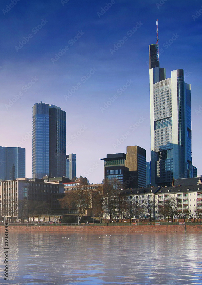 Obraz premium Frankfurt (Germany) - Skyline