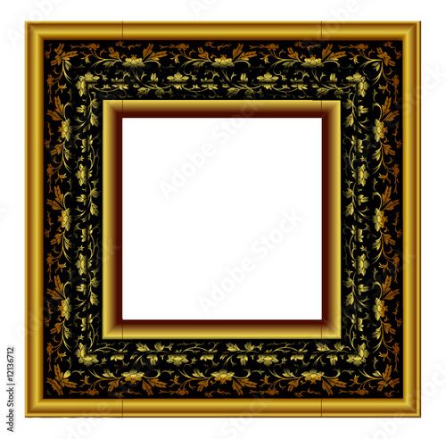 Ornate Vintage gold gallery frame