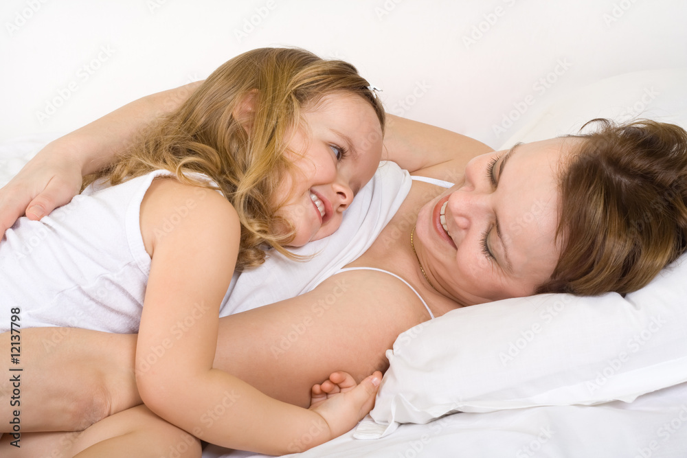 Happy lazy morning girls Happy lazy morning girls