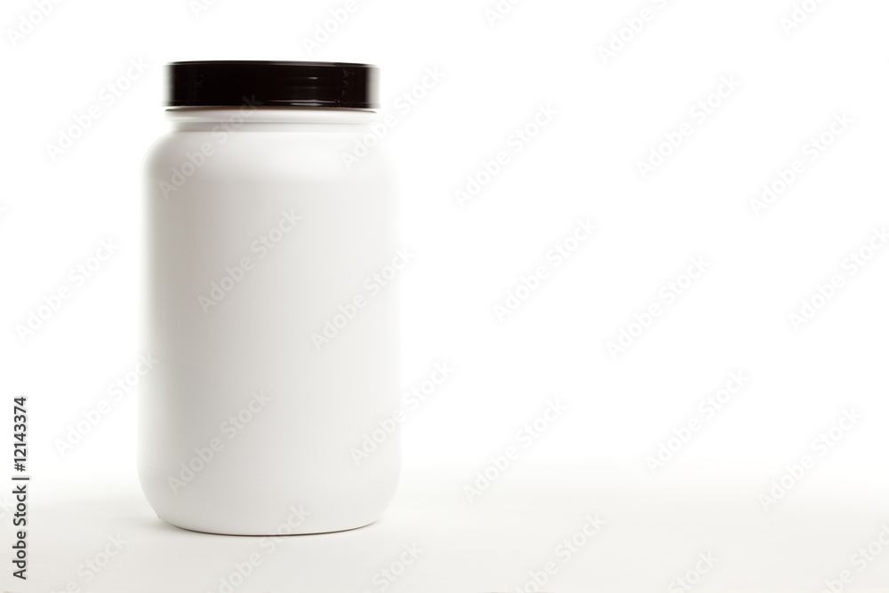 Blank White Canister Blank White Canister