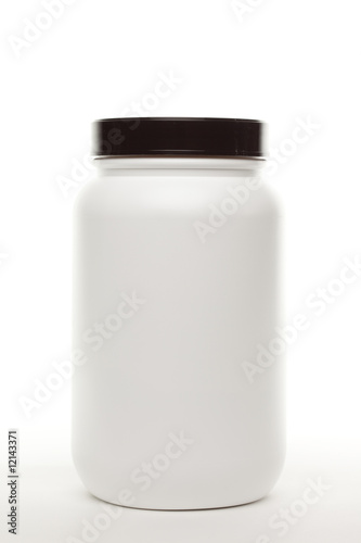 Blank White Canister