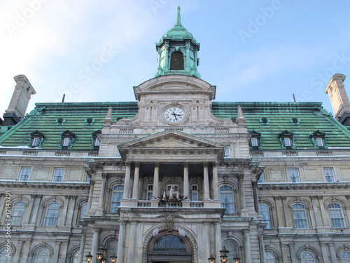 the city hall in Montreal