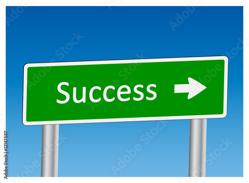 "Success" signpost