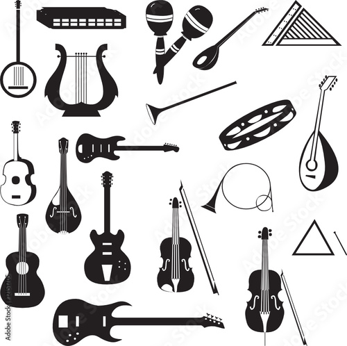 Vector music instruments