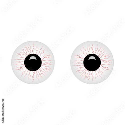 augen erschrocken