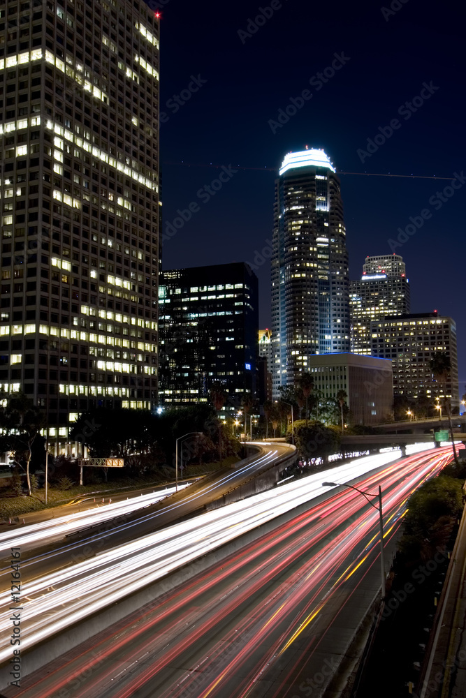 Fototapeta premium L.A. At Night