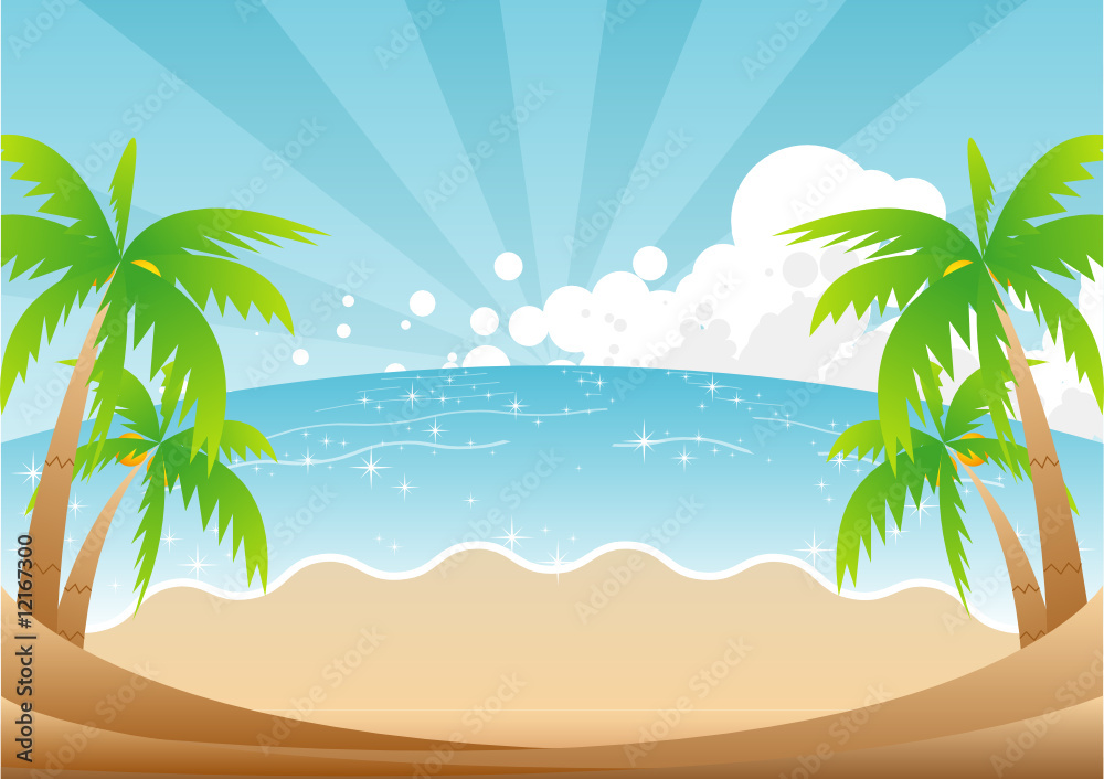 Fototapeta premium beach