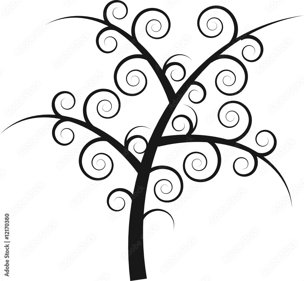 Baum Kringel Floral Baum Kringel Floral