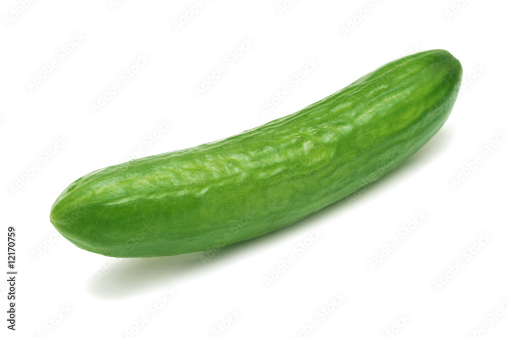 Fresh cucumber isolated on white. Fresh cucumber isolated on white.