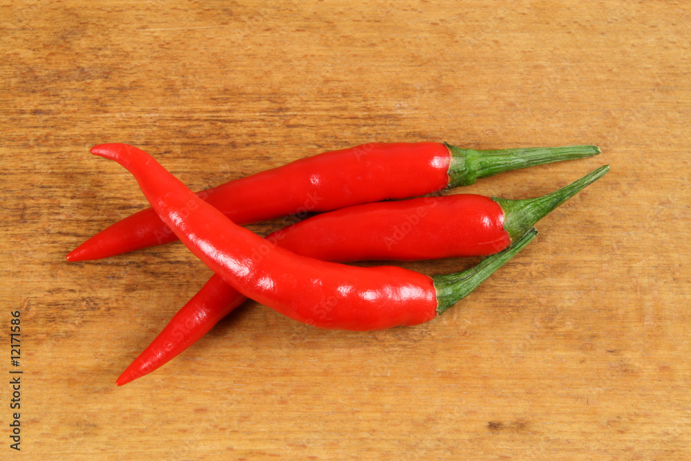 Chili peppers.