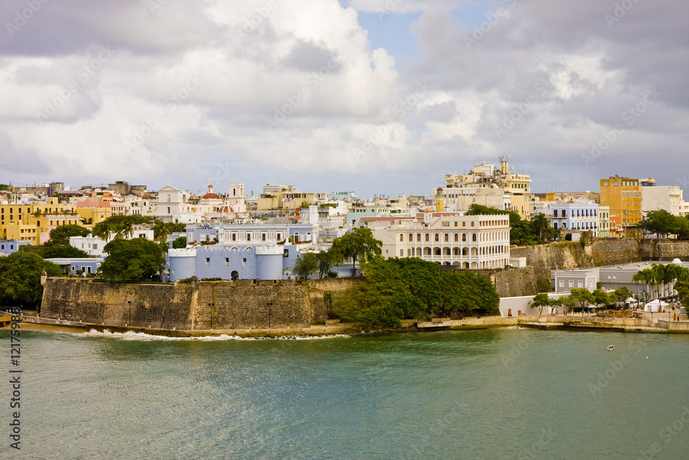 Puerto Rico on a Cloudy Day