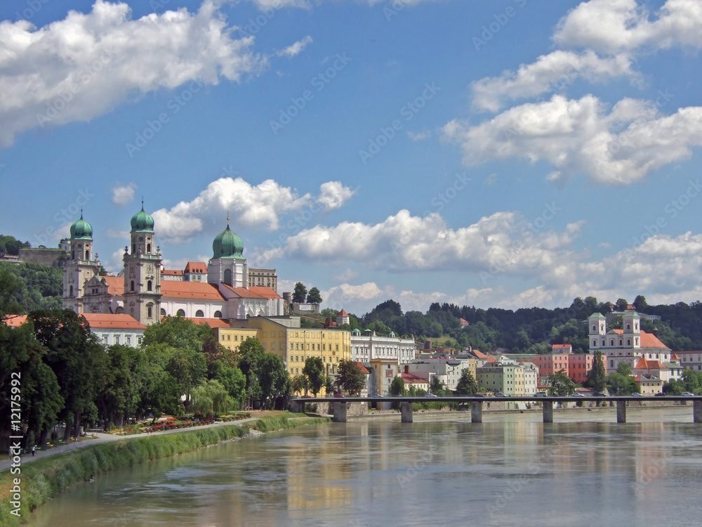 Passau - Brücke über den Inn