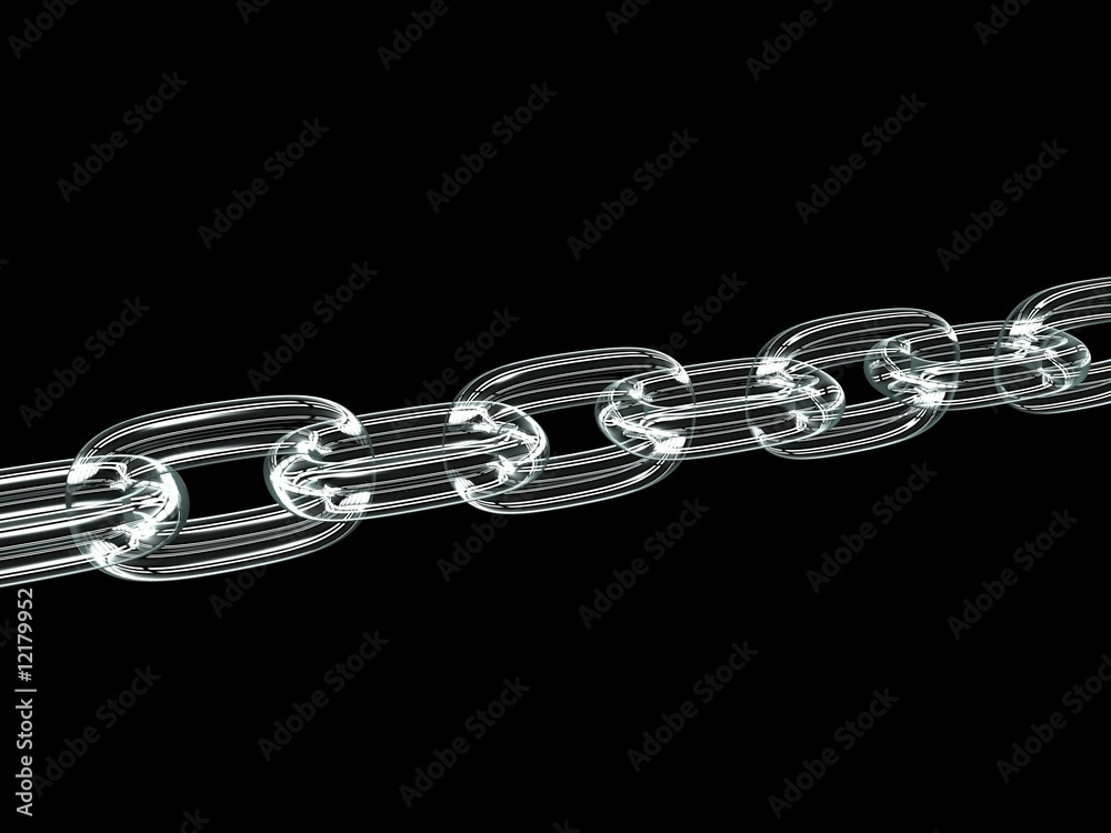 link in a chain link in a chain