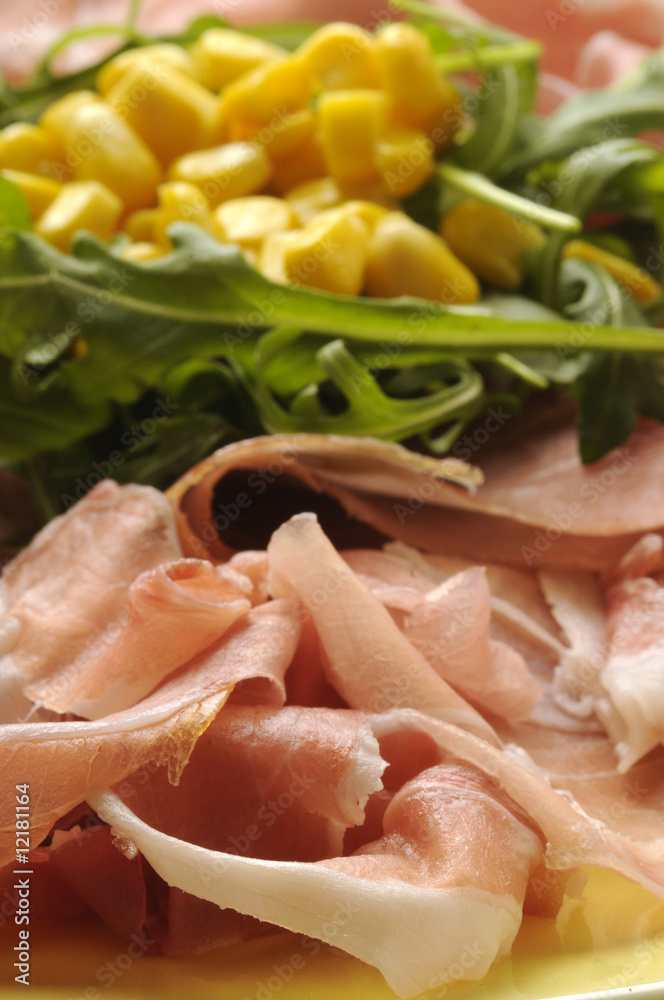 Foto Stock Prosciutto crudo di San Daniele del Friuli Adobe Stock