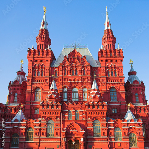 Kremlin and Historical Museum, Red Square, Moscow