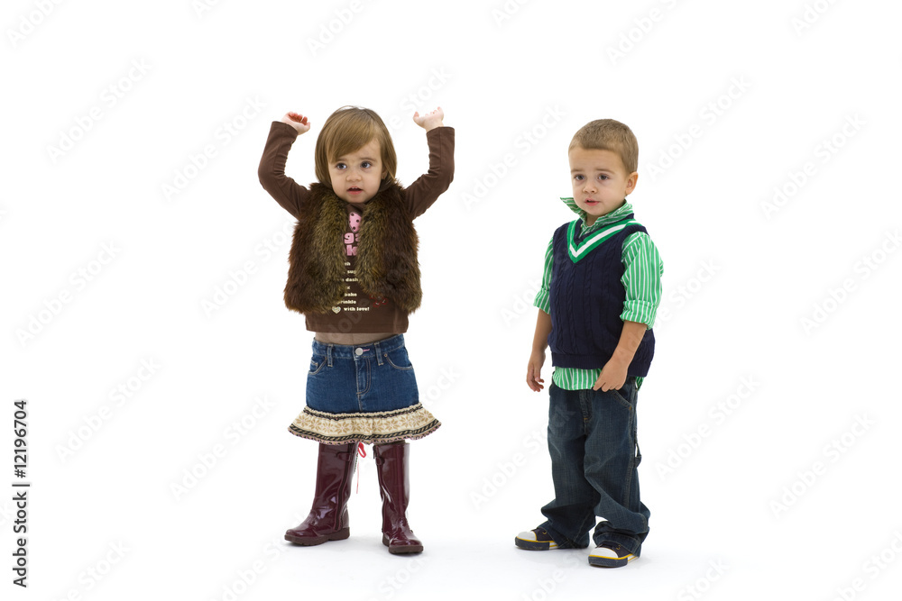 Surprised kids Surprised kids