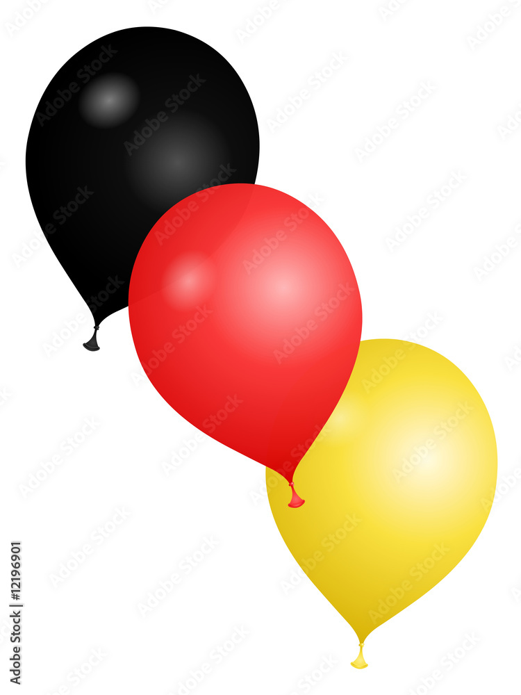 Ballons drapeau allemand Ballons drapeau allemand