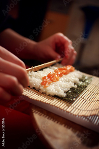 preparation de maki photo