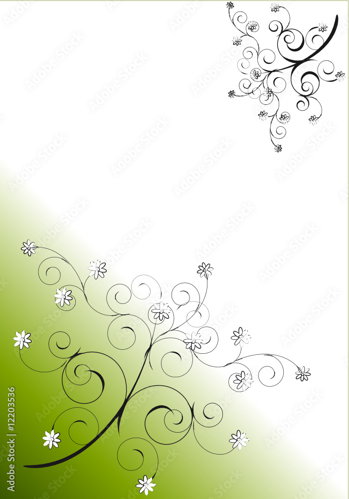 Floral gün Hintergrund Floral gün Hintergrund