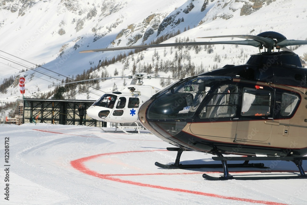 Obraz premium helicopter