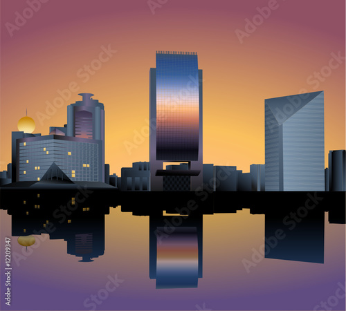 Skyline in Dubai