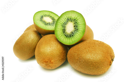 Pile of kiwi.