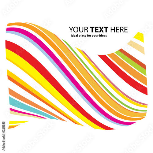 abstract colored background with space for your text
