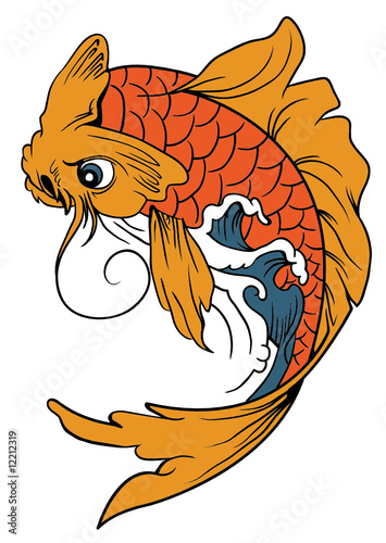 vector koi (fish)