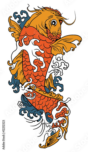 vector koi (fish)